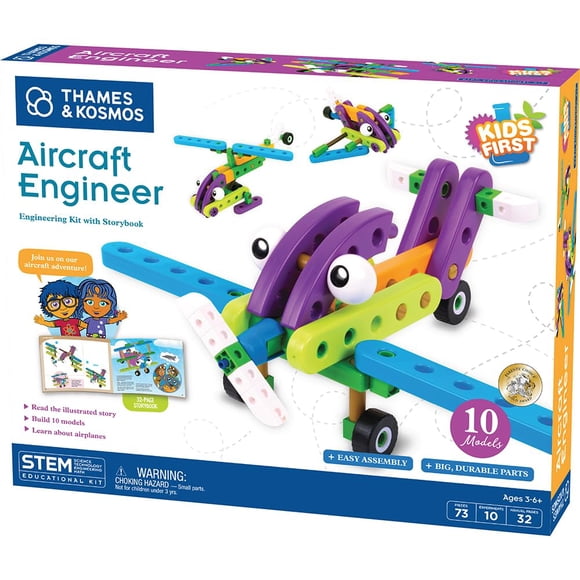 Kit De Ingeniería Aeronáutica Stem Para Niños 3+ Años