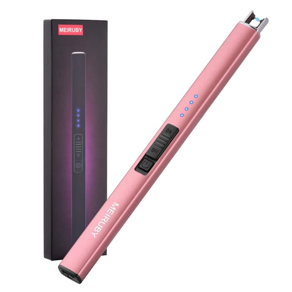 Encendedor eléctrico de velas MEIRUBY, encendedores de arco USB recargables