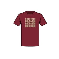 Polera Rockshox Manga Corta R2209 Burdeo