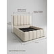 thumbnail image 2 of Cama Nube 2 plazas Crudo, 2 of 3
