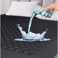 Riqui - Cubrecolchón Impermeable Negro