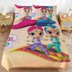 thumbnail image 1 of Shimmer And Shine Cartoon Bedding Sets Ultra Soft Skin-Friendly Duvet Cover 3 Piece, Cute Comforter Cover Bed Set for Boys Girls Kids, 1 of 5