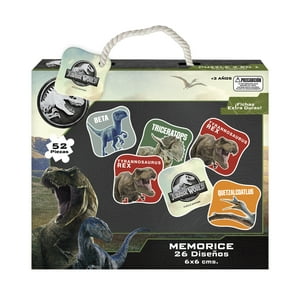Juego De Mesa Memorice Jurassic World 52 Pcs