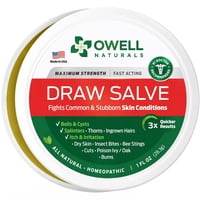 Pomada En Pomada Owell Naturals Drawing, 30 Ml, Para Problemas De La Piel