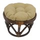 thumbnail image 2 of Ottoman International Caravan Bali Papasan Rattan Blue, 2 of 5