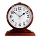thumbnail image 1 of Reloj de escritorio Beesealy Retro Mantel de 10 pulgadas, color marrón, 1 of 3