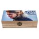 thumbnail image 1 of Una Mujer Bajo la Influencia Caja Organizadora de Madera Rústica - Caja Decorativa Multifuncional para Escritorio, Hogar, Oficina, Joyas y Manualidades, 1 of 6