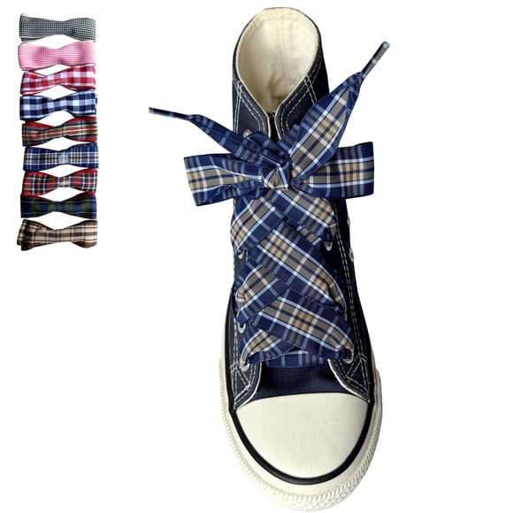 Cordones Goodlace 120 cm Cinta a Cuadros No.15