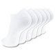 thumbnail image 3 of Calcetines New Balance No Show 6 pares blanco talla mediana, 3 of 7