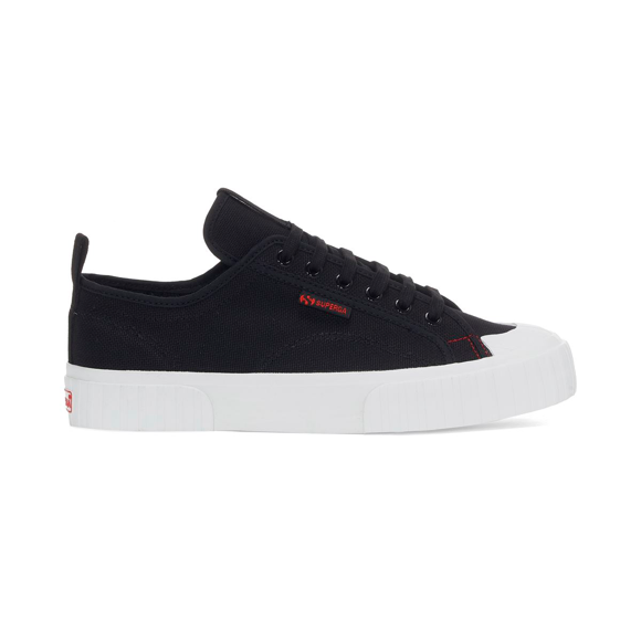 Zapatilla 2630 Stripe Black White Red