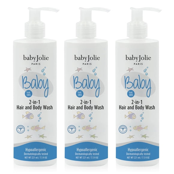 Gel De Baño 2 En 1 Para Bebés Cabello Y Cuerpo 221 Ml