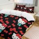 thumbnail image 2 of Hello Kitty Bow 3 Pieces Duvet Cover Set Full Size Super Soft Fade Resistant Microfiber, 2 of 4