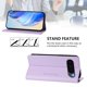 thumbnail image 3 of Funda Billetera con Soporte para Google Pixel 10 Pro XL 5G Bloqueo RFID Plegable Morado claro, 3 of 6
