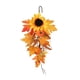 thumbnail image 4 of Fall Harvest Floral Teardrop Swag Maple Leaf Para Acción De Gracias Halloween, 4 of 5