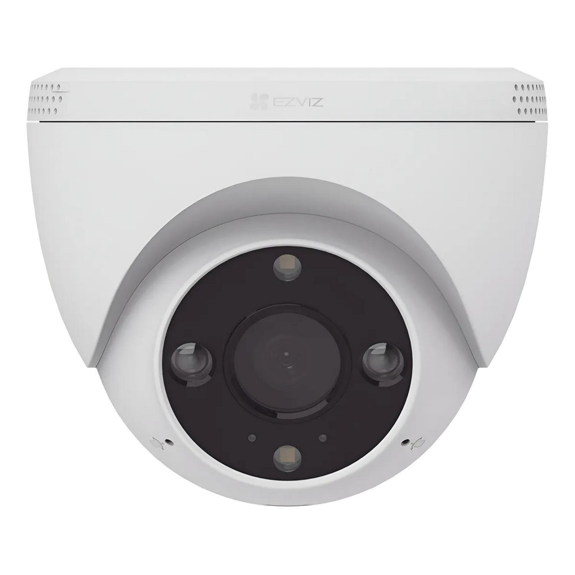 Ezviz - Cámara Seguridad Wifi Domo Visión Nocturna H4 2k 2mp Blanco 13x16x13