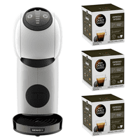 Dolce Gusto - Cafetera Genio S White + Cápsulas Espresso Intenso X3 Cajas