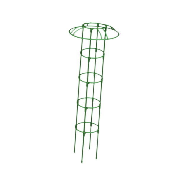 Enrejado De Obelisco De Jardín, Soporte Robusto Para Rosas, Plantas Trepadoras, Flores, 110 Cm, 1 Sombrilla