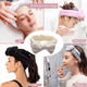 thumbnail image 5 of Diademas de belleza para mujer, extra suaves y ultraabsorbentes, cómodas para lavar el maquillaje, la ducha, el cuidado facial, el spa, banda gruesa para el cabello para niñas., 5 of 5