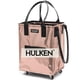 thumbnail image 1 of Bolsa de supermercado reutilizable con ruedas (mediana, oro rosa) HULKEN, 1 of 8
