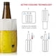 thumbnail image 2 of Enfriador de cerveza Vacu Vin Active de enfriamiento rápido para botellas de 300-500 ml, 2 of 6