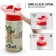 thumbnail image 4 of Rana y SapoBotella de Agua con Tapa Pop Top de Un Toque, Acero Inoxidable, a Prueba de Fugas, para Deportes, Botella Infantil rosa 12 oz, 4 of 6