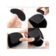 thumbnail image 5 of INSPIRE CHIC Almohadilla de Reparación de Talón de Suela de Zapatos de Goma Unisex Placa de Protección 4 Pares Negro Negro, 5 of 5