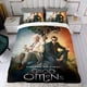 thumbnail image 4 of Buenos Presagios Conjunto de sábanas temático, trío de piezas, cómodo y amigable con la piel, diseño único, regalo de decoración para el hogar para familiares, amigos y fans,173cm *218cm, 4 of 6