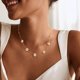 thumbnail image 4 of Collar Ursteel 38+6 cm Perla Chapado en Oro 14K, 4 of 7