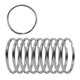 thumbnail image 1 of Aros para llaves Newflager 51 mm Acero plateado - Pack de 10, 1 of 6