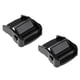 thumbnail image 1 of 2 piezas hebillas de leva para 38mm webbing equipaje cargo kayak bordo surf negro, 1 of 3