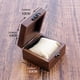 thumbnail image 4 of Caja de madera LONMAIX 9 cm, nogal, para joyería y regalo, 4 of 9