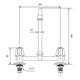 thumbnail image 4 of Grifo Belug  Doble Comando Gaccoa Acero 360º Aireador Cocina Mesada Plateado, 4 of 5