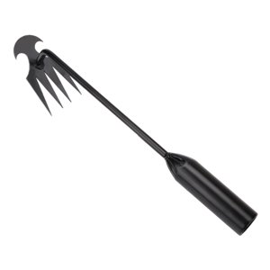 Ioensy - Extractor De Deshierbe De Acero De Alto Carbono, Deshierbador Multifuncional Para Jardín, Bonsái, 30Cm