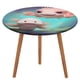thumbnail image 1 of Ajolote theme Fitted Round Tablecloths Elastic Edged Table Covers Waterproof Table Cloth For Kitchen Holiday Party Tables Decor 120cm, 1 of 6