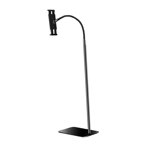 Magideal - Soporte De Suelo Para Tableta, Soporte Para Teléfono, Brazo Largo Flexible, Soporte Perezoso Giratorio 360, Soporte Para Teléfono Inteligente, Soporte 160Cm