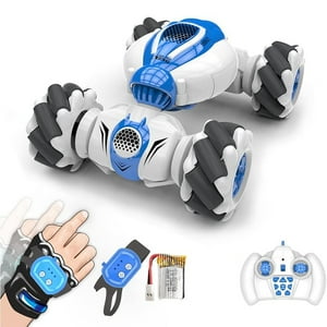 Coche Acrobático Rc Aaronmei 4Wd Todoterreno Azul