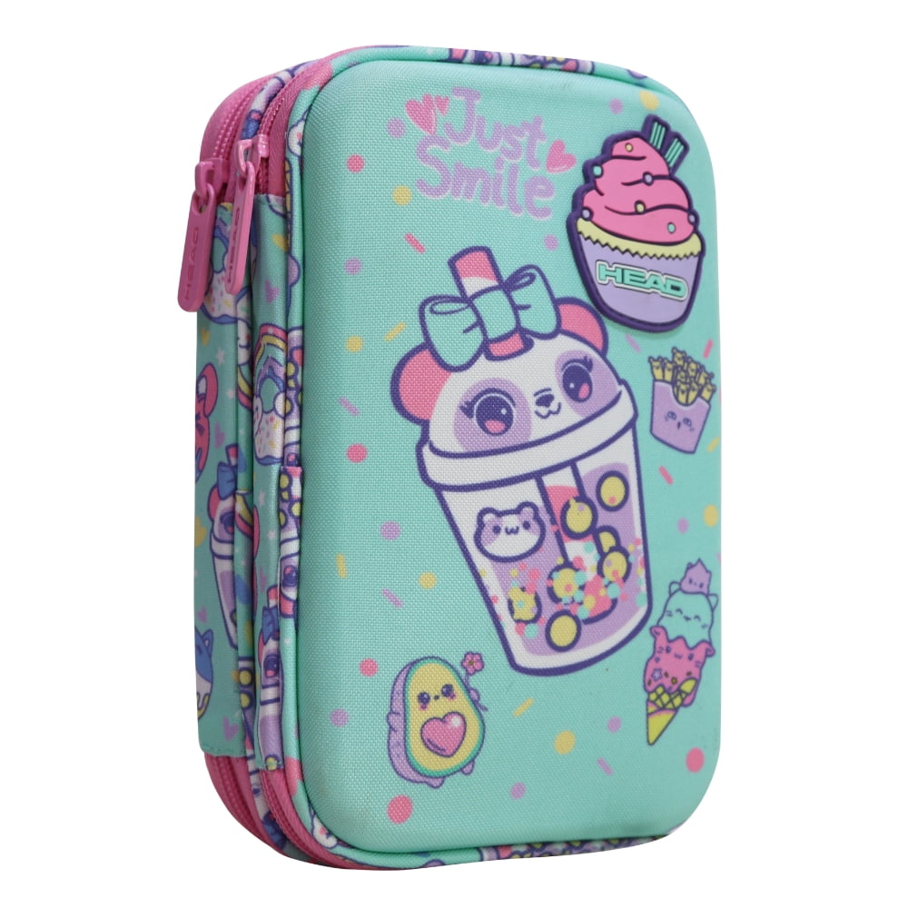 Estuche Infantil Niña Rígido Box Sweet Candy Menta Head