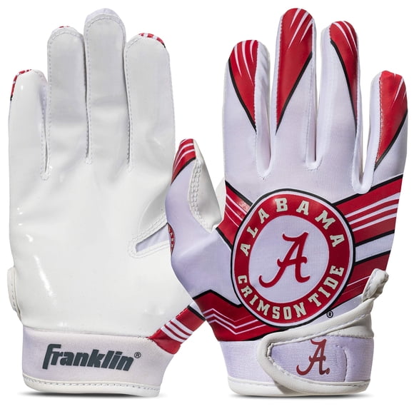 Guantes de receptor de fútbol Franklin Sports Penn State NCAA