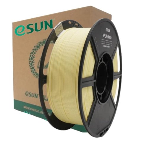 Esun - Filamento 3D Pla Mate Amarillo Almendra 1Kg | Filamentos