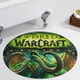 thumbnail image 5 of World of Warcraft Alfombra Redonda de Felpa Coral, Antideslizante, No Desprende Pelusas, Lavable y Duradera para Salón, Dormitorio y Habitación de Niños 60cm, 5 of 6