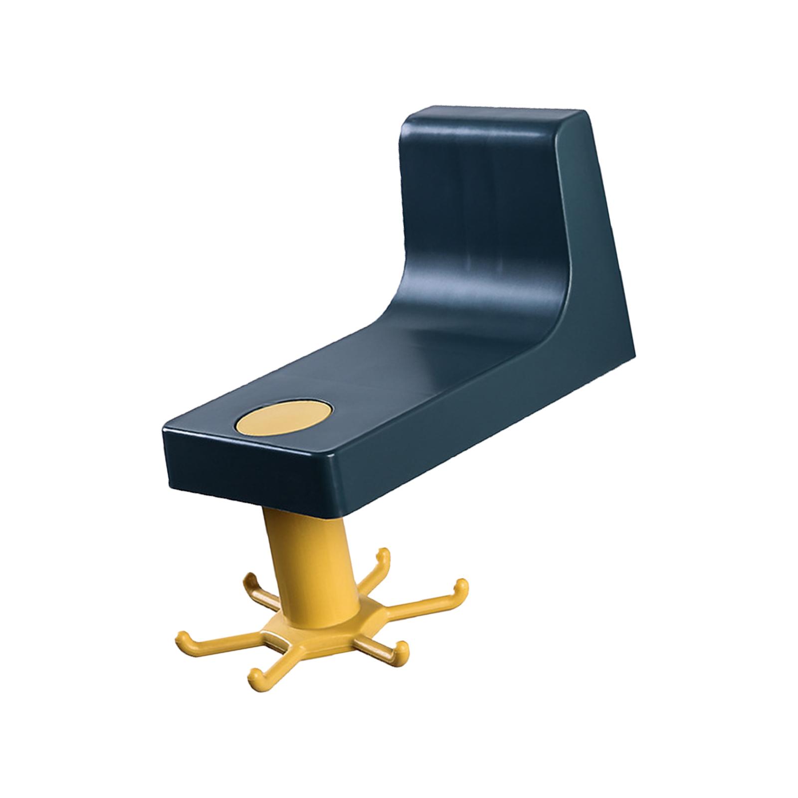 Bothyi - Gancho Para Colgar Utensilios De Cocina, Autoadhesivo, Para Sala De Estar, Armario, Oficina, Azul, Amarillo