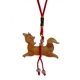 thumbnail image 1 of Colgante Feng Shui Import Caballo de Vidrio Naranja - Año del Caballo 2014, 1 of 1
