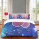 thumbnail image 4 of Pink Krbys Game Duvet Cover 3 Piece Bedding SetTeen Anime Comforter Cover Set Super Soft Duvet Cover with Pillowcase, 4 of 5