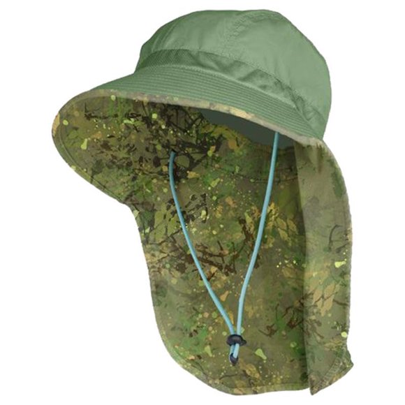 Gorro FARMER'S DEFENSE unisex para exteriores, color verde cepillado, camuflaje
