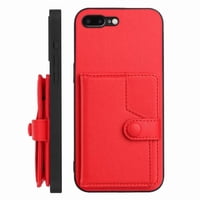 Foxdock Funda Para Iphone 7 Plus Con Bloqueo Rfid - Diseño Elegante Con Cierre De Botón