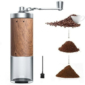 Veatool - Molinillo De Café Portátil - Molinillo De Acero Inoxidable Vintage Molinillo De Café Portátil Para Viajes De Camping