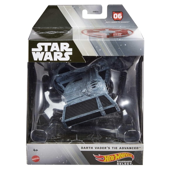 Corbata de Darth Vader de Toy Hot Wheels Star Wars Starships fundida a presión