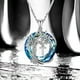 thumbnail image 2 of Set Regalo Collar HESHPAWS Tree of Life con Inicial A-Z Azul, 2 of 3