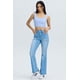 thumbnail image 1 of Jeans Mujer Flare Bolsillo Azul Claro, 1 of 4