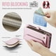 thumbnail image 5 of CaseMe Funda de Cuero for iPhone 16 Plus de 6.7 Pulgadas con Billetera [Bloqueo RFID] con Ranura para Billetes con Zíper y 10 Tarjeteros, Correa de Hombro y Muñeca Magnética de Cuero PU Suave, Funda, 5 of 13